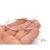 Твърда Гривна с Диаманти от 18К Бяло Злато Bloom Jewellery